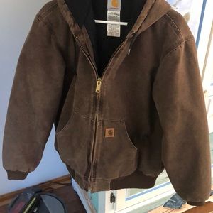 Brown carhartt jacket